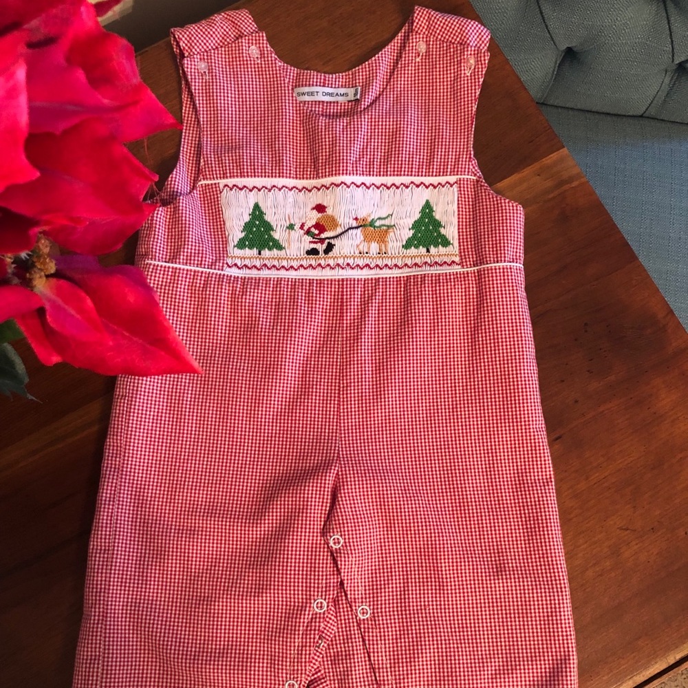 Smocked Christmas Longall